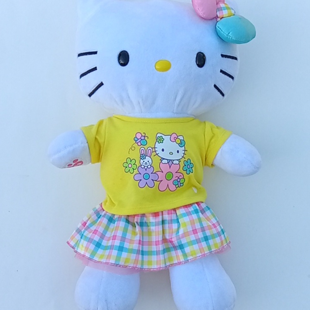 Build A Bear Hello Kitty Springtime Plush